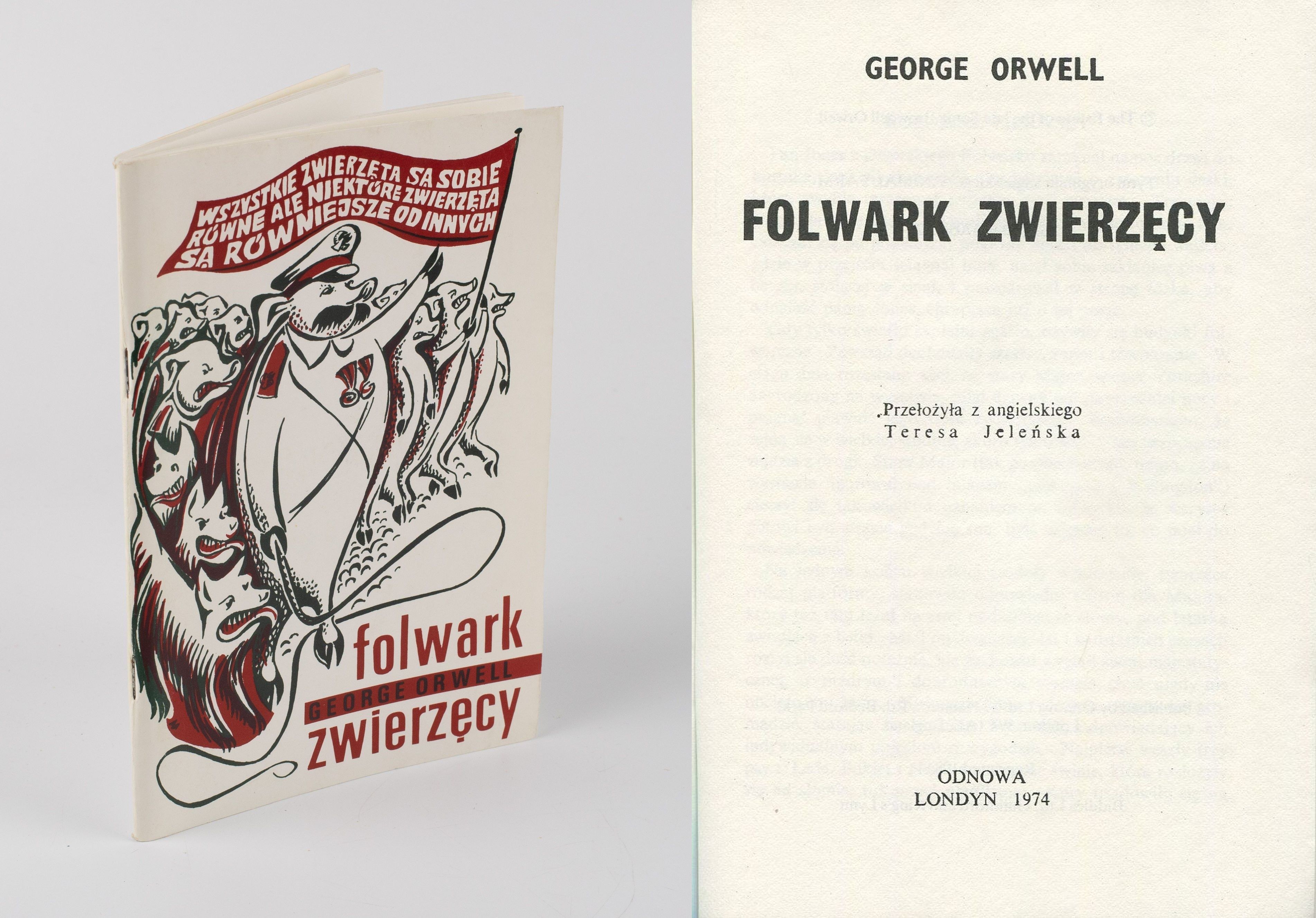 ORWELL George - Folwark zwierzęcy [1984] - Aukcja internetowa