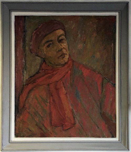 Autoportret, XX w., Maksymilian Stratanowski