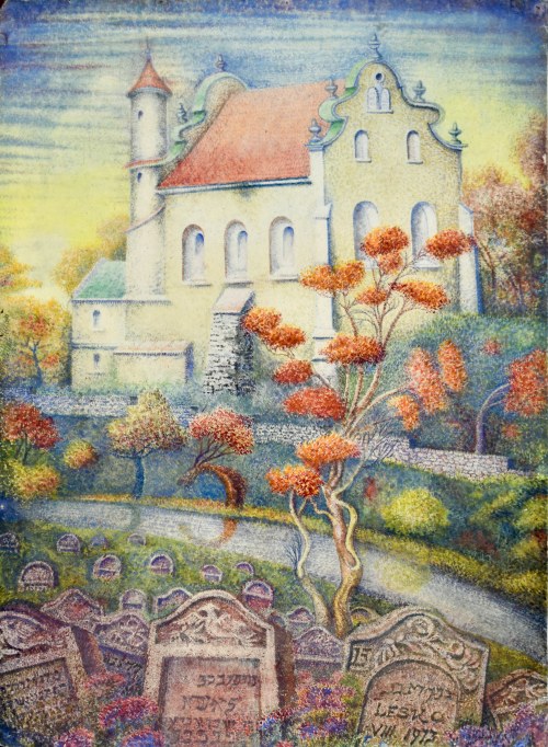 Synagoga w miejscowości Lesko, Malarz Nierozponany