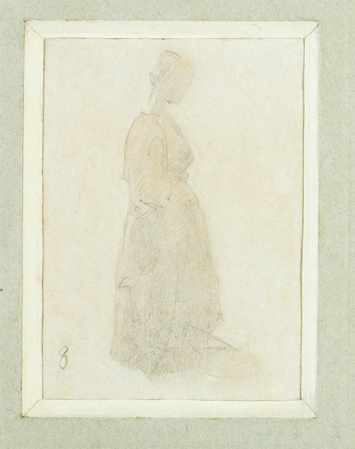Postać kobiety, ok. 1872, Witold Pruszkowski