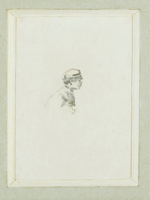 Popiersie męskie, ok. 1872, Witold Pruszkowski
