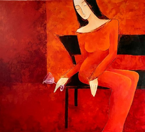 Ten moment, 2021 r., Agnieszka Beer