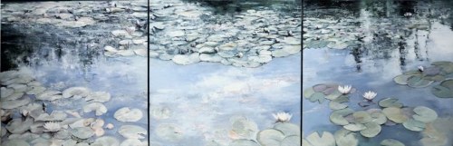 Nenufary, 2020 r., Anna Orzechowska