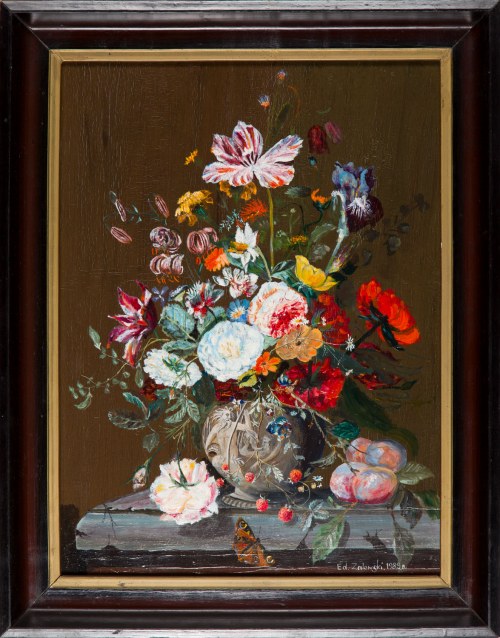 XX / XXI w., Martwa natura, 1989, Edward Zalewski