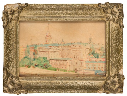 XX w., Panorama miasta - Zamek Królewski w Warszawie, Wirgiliusz Dąbrowski
