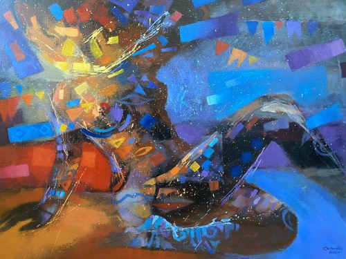 Misteriosos bailes del cuerpo I, 2009, Eugeniusz Ochonko