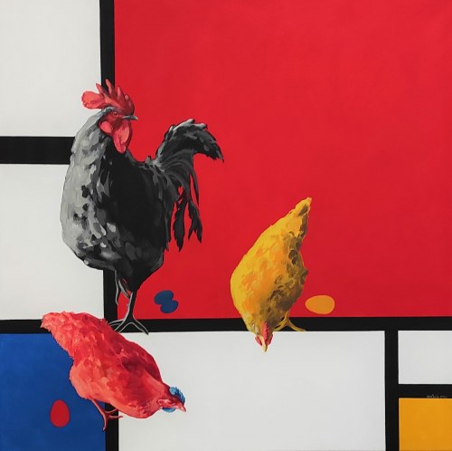 Sorry Panie Mondrian, 2021, Izabela Sak