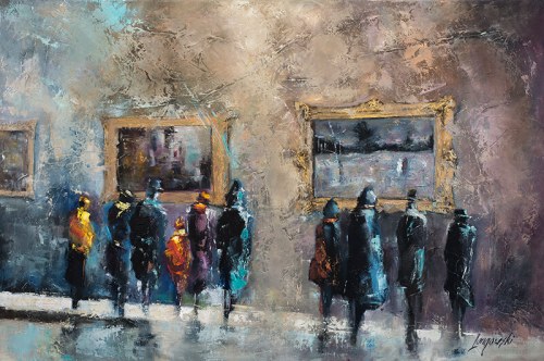 "Zimowa galeria ", Marek Langowski