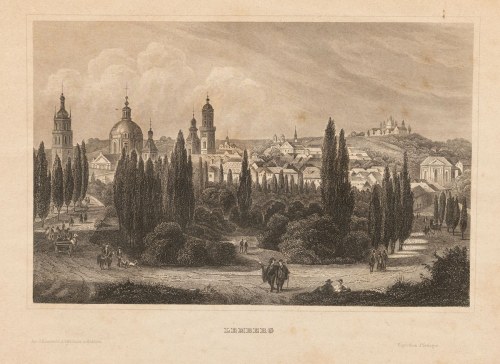 ok. 1840, Panorama Lwowa