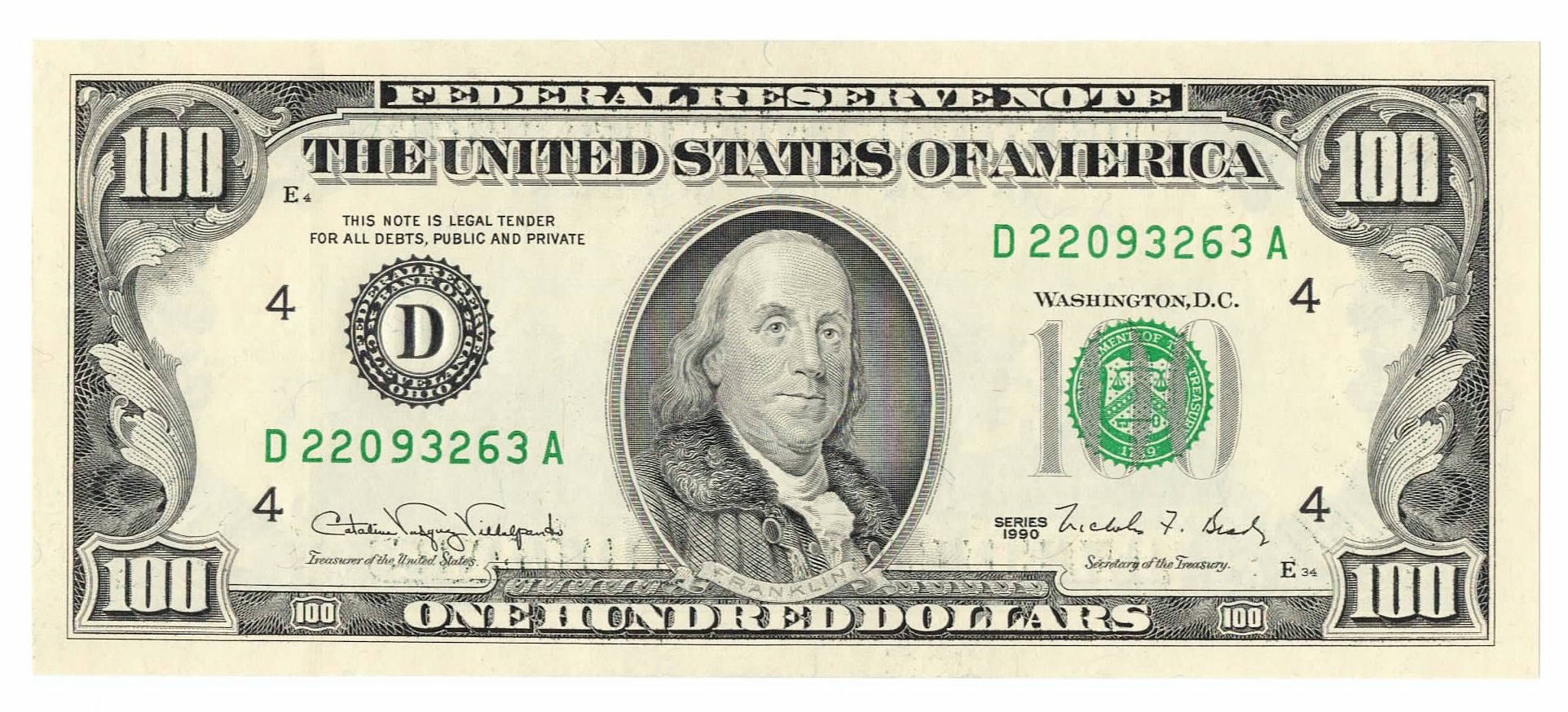 Банкнота 5 Долларов Сша Купить