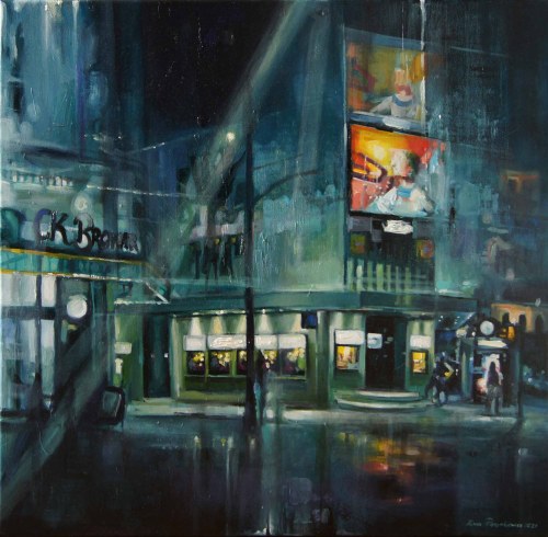 Street lights, 2021, Ewa Pieronkiewicz