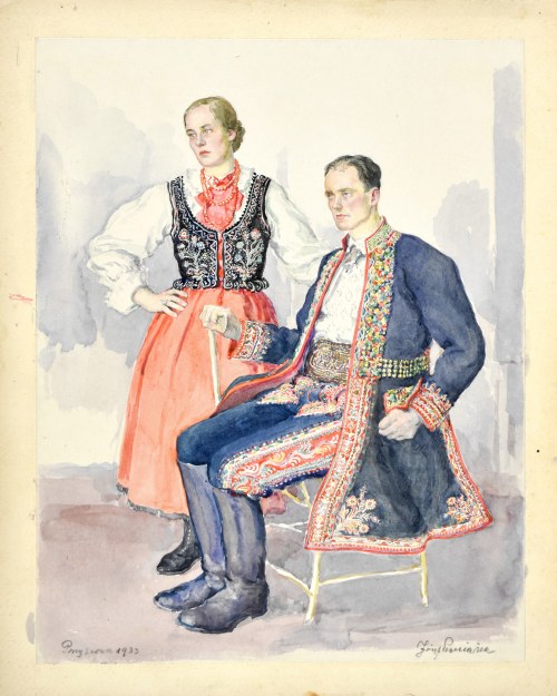 Para z Przyszowej, 1933, Józef Pieniążek