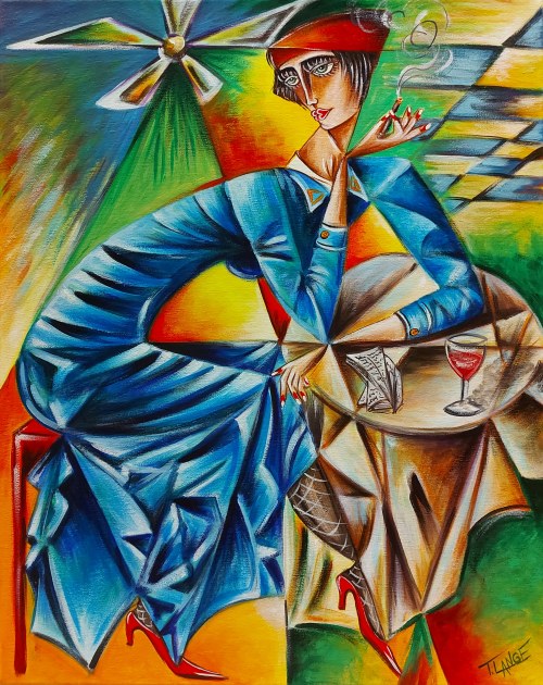 Woman Chillout, 2021, Thomas Lange