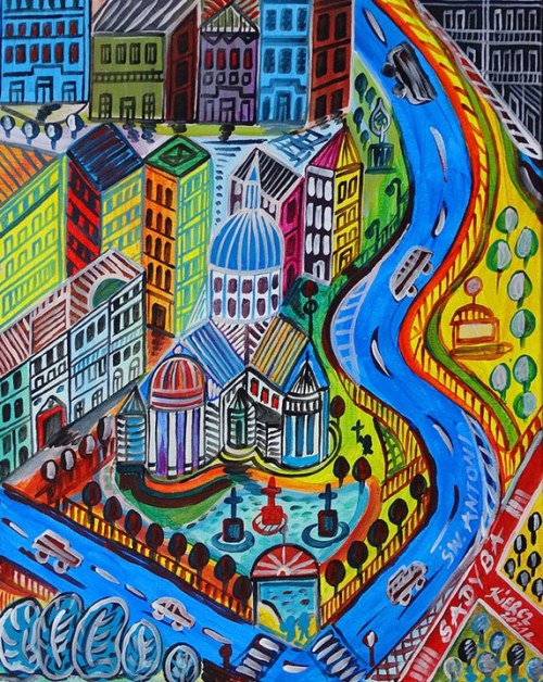 MIASTO SADYBA WARSZAWA, 2021, Jacek Kiercz