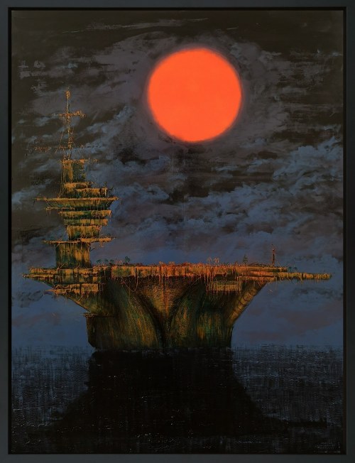 Lotniskowiec tropikalny, 2020, Michał Mroczka