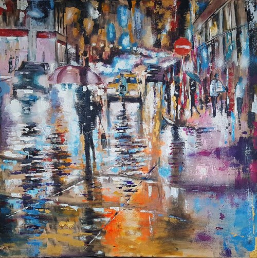Street umbrella, 2020, Włodzimierz Krężlewicz