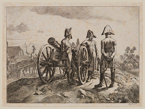 Scena z wojen napoleońskich, 1818, Johann Adam Klein