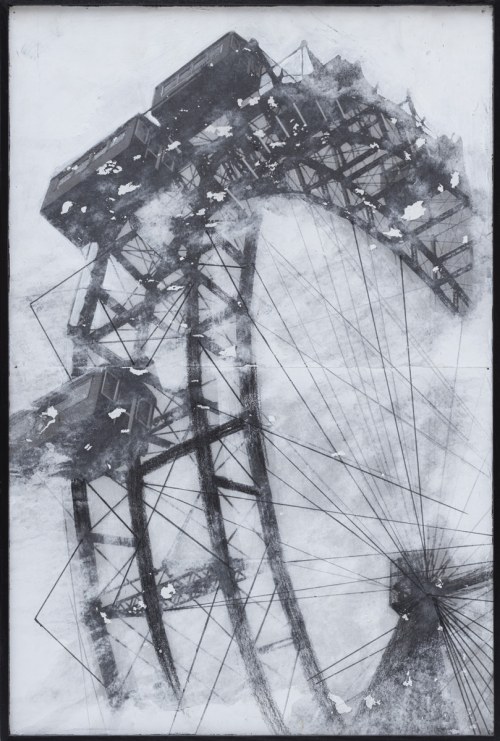 Rollercoaster z cyklu Wiedeń, 2017, Emilia Garbień