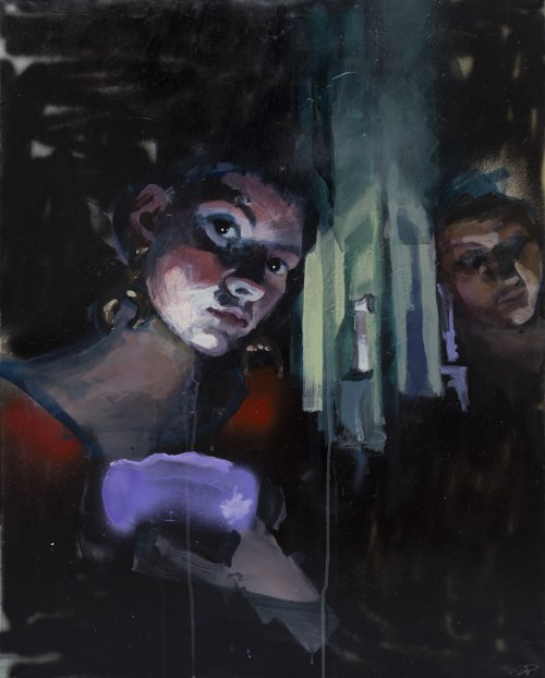 Autoportret w lustrze, 2020, Weronika Preker