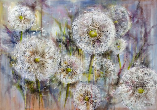 Dandelions II, 2021, Anna Sandecka-Ląkocy