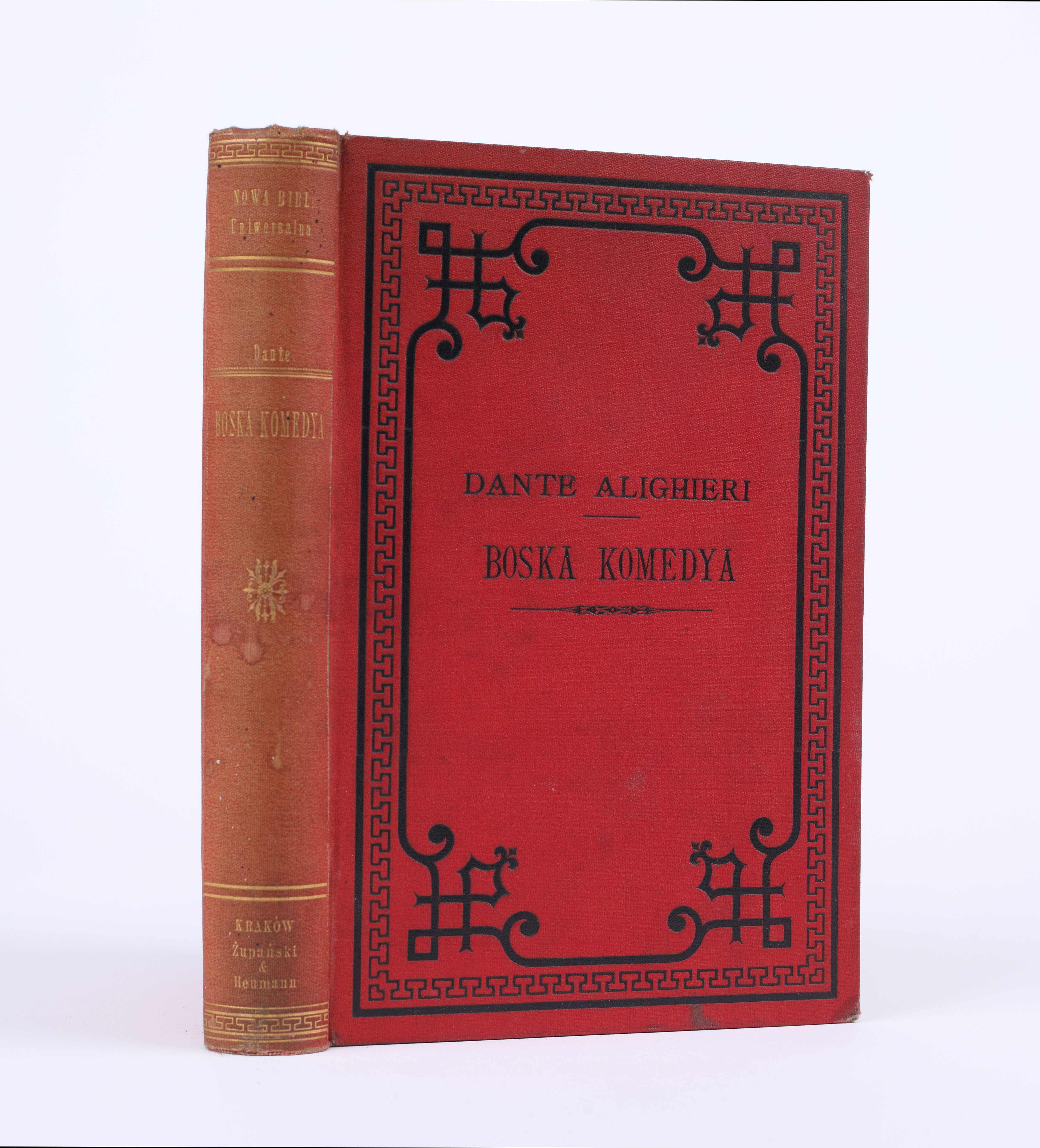 DANTE Alighieri Boska Komedia. Krak w 1887 Online auction