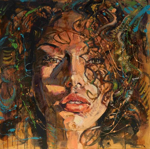Portret 5, 2017, Marcin Mikołajczak