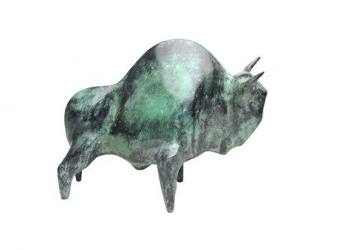 Żubr IV, Sea Green, 2021, Mariusz Dydo