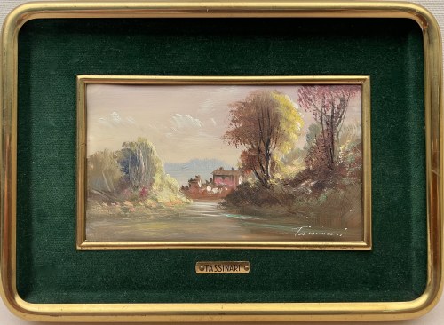 ''Pejzaż Włoch'', Tassinari