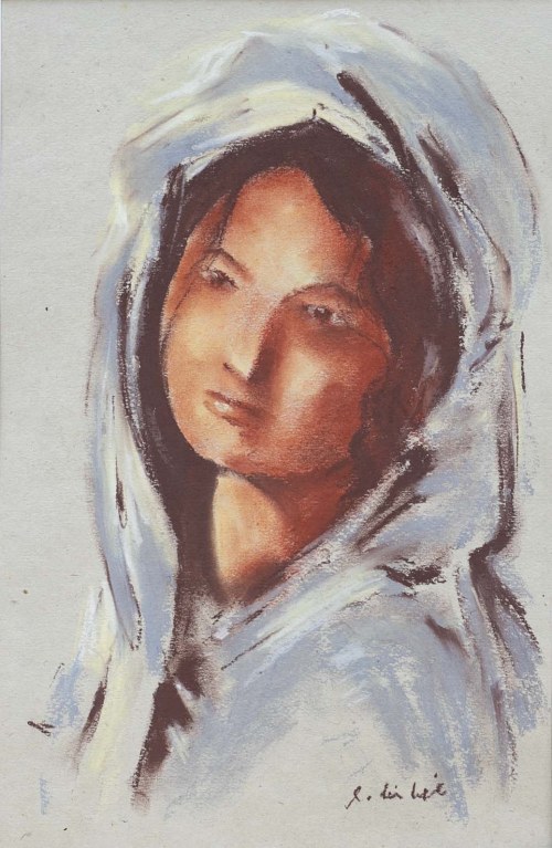 Portret dziewczyny, Adolf Milich