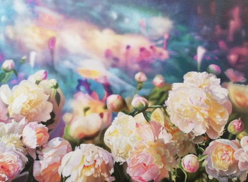 "Peonie ", Zbigniew Kopania