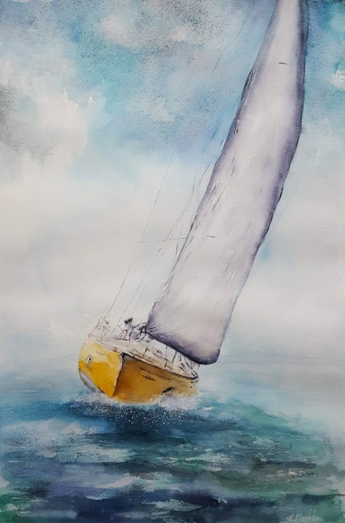"Przez wiatr", Alina Maslakova