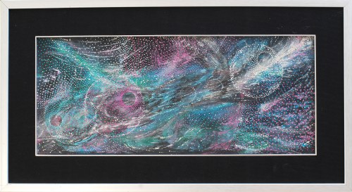 AGMA KOSMOS, 30 x 80 cm., Agata Maślankiewicz