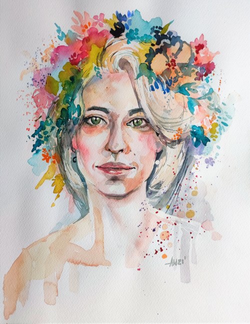 GAJA, 30 x 40 cm., Aleksandra Wiśniewska
