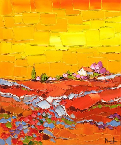 Ciel d'été, Caroline Mandrafina