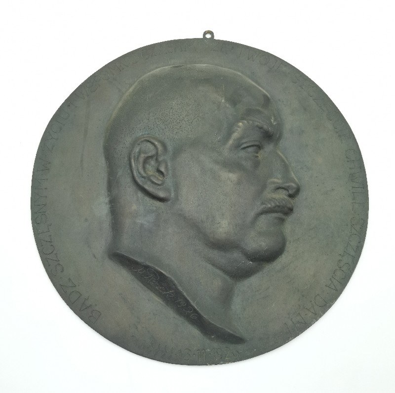 Marcin ROŻEK (1885-1944), Medalion z portretem nieokreślonego mężczyzny ...