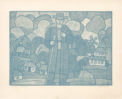Podróżny [Grigorij Skoworoda], lata 50./60. XX w, Leopold Lewicki