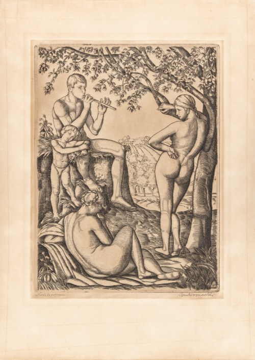 Idylla, 1920, Jan Wojnarski