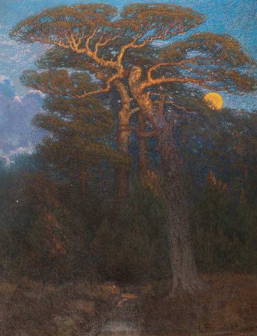 Nad ginącą drożyną, 1909, Ludomir Benedyktowicz