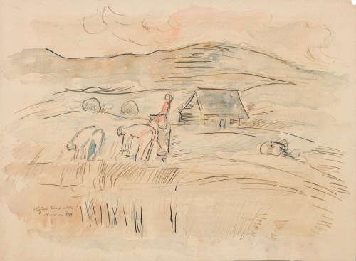 Wykopki [W polu], 1938, Tytus Czyżewski