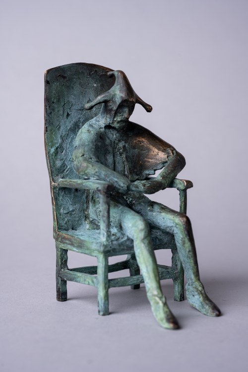 Stańczyk (Brąz. wys. 15 cm), Jacek Cholewa