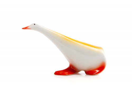XX w., Figurka "Kaczka krocząca"- proj. B. STROJEK