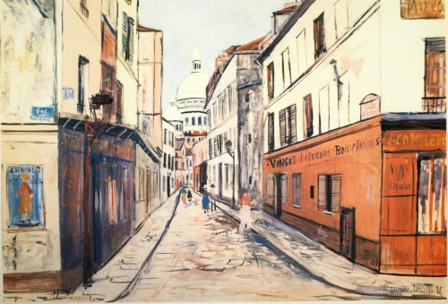Montrmartre, 1961, Maurice Utrillo