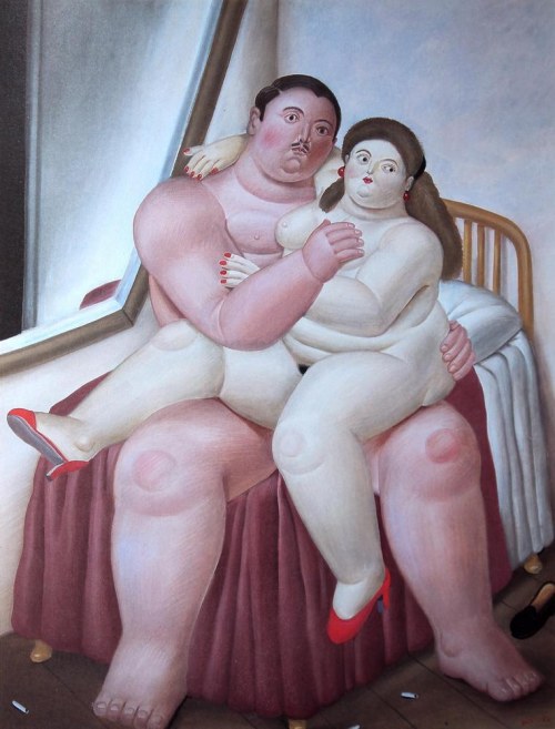 Lovers, 1983, Fernando Botero