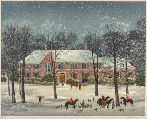 La Chasse d'Hiver, 2002, Michel Delacroix