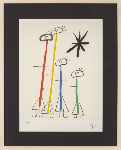 Parler seul, 2004, Joan Miró