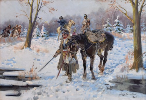 Patrol, 1938, Jerzy Kossak
