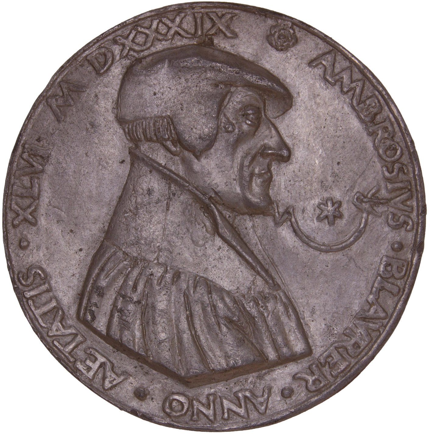 Esslingen, Galvano Medaille 1539, Ambrosius Blarer - Internet-Auktion ...