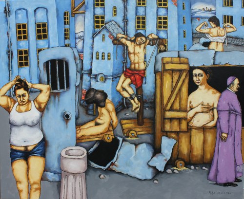 Na podwórku, 2018, Robert Gebethner