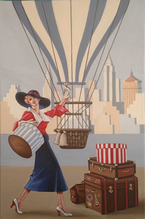 Bon Voyage, 2021, Anna Konikowska