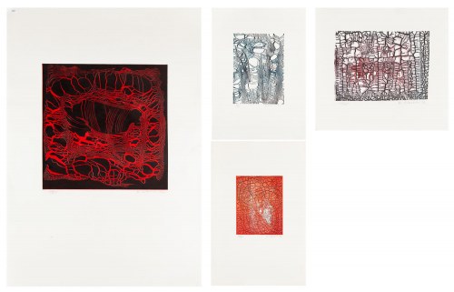 Zestaw 4 grafik, Kazimierz Stefan Urbański